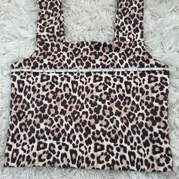 American Eagle Leopard Print Crop Tank Top Size S - Picture 6 of 6